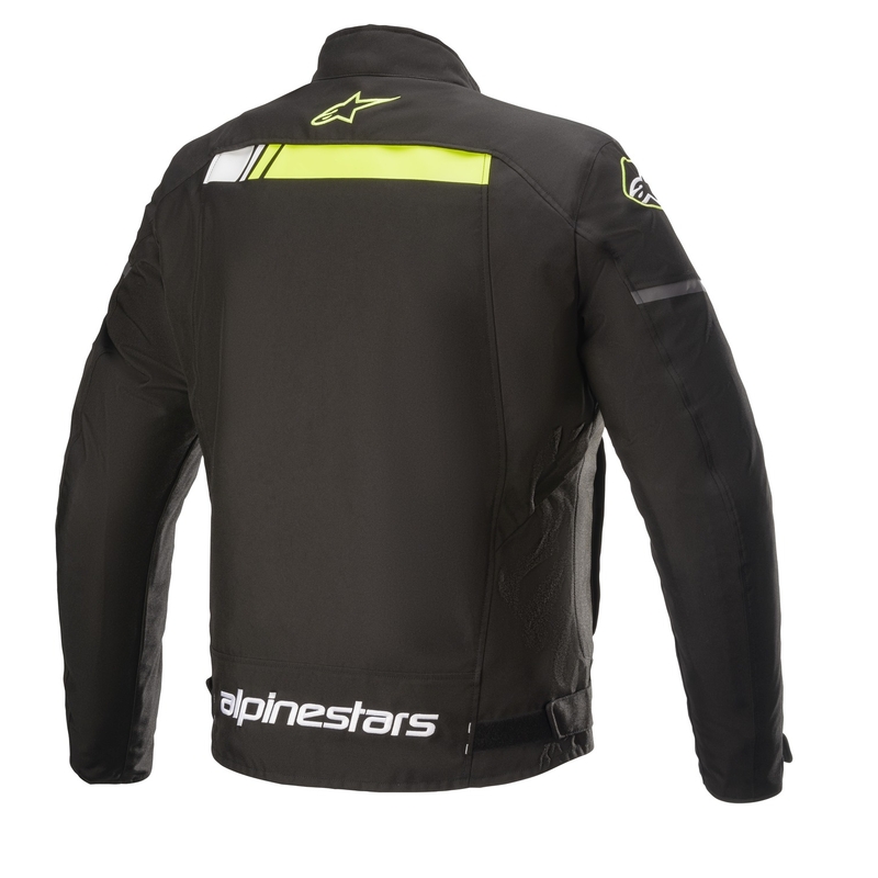 Alpinestars T-SP S Ignition Waterdicht Motorjack zwart-fluo geel
