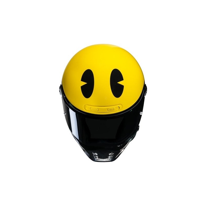 Integraal motorhelm HJC V10 Pac-man Bandai Namco geel