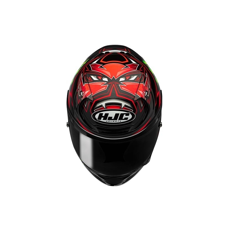 Integraalhelm HJC RPHA 12 Quartararo Replica MC1 zwart uitverkoop