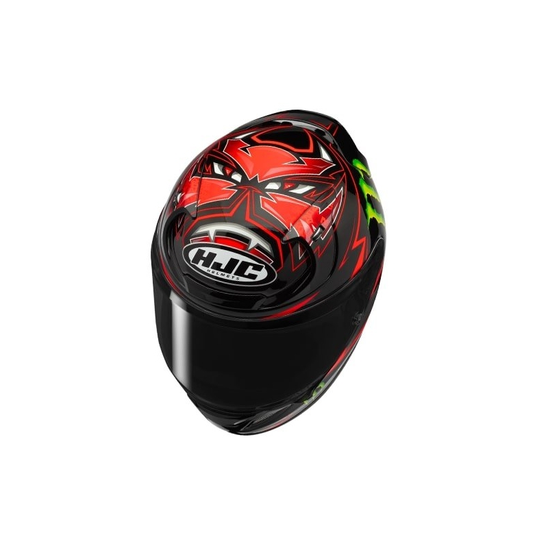 Integraalhelm HJC RPHA 12 Quartararo Replica MC1 zwart uitverkoop