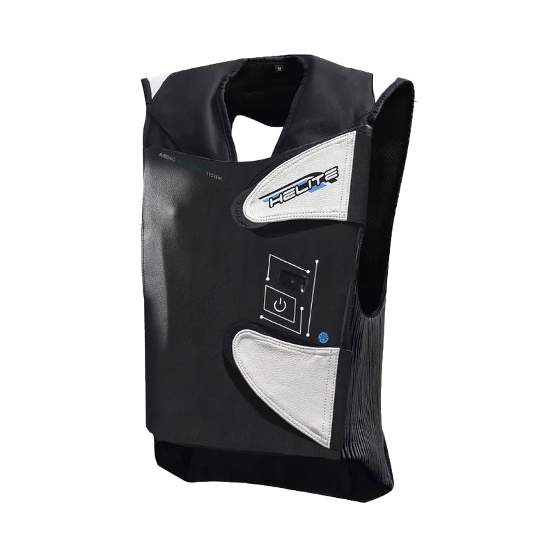Helite e-GP AIR airbag vest zwart