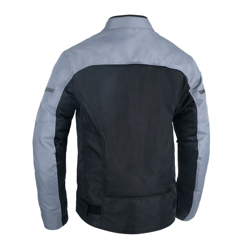 Oxford Spartan Air motorjas grijs-zwart