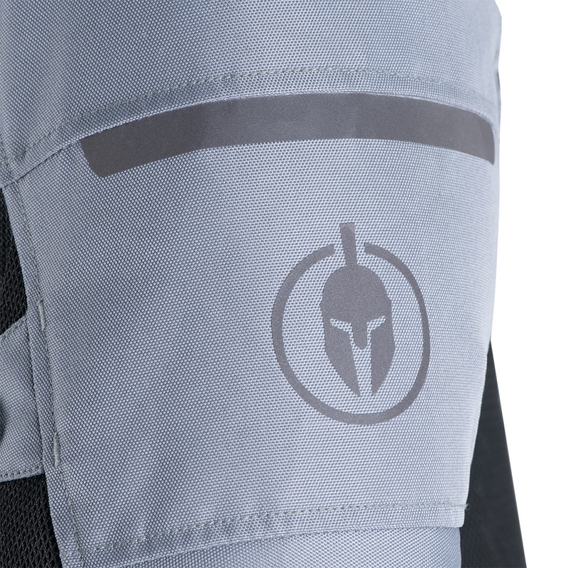 Oxford Spartan Air motorjas grijs-zwart