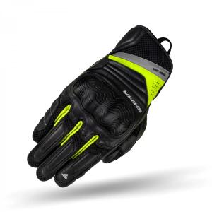 Motorhandschoenen Shima Rush zwart-fluogeel
