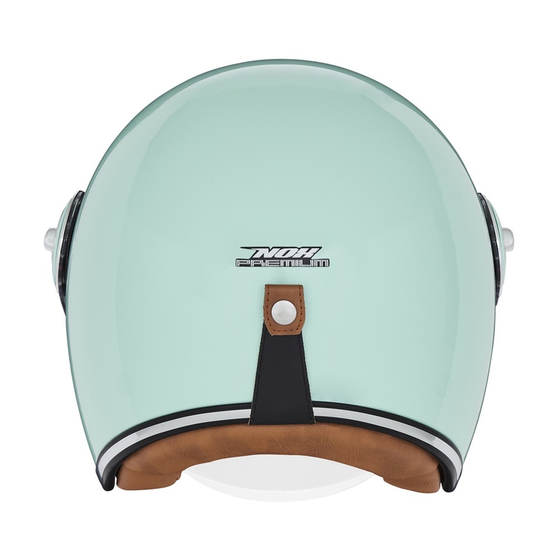 NOX PREMIUM Heritage open motorhelm pastelgroen