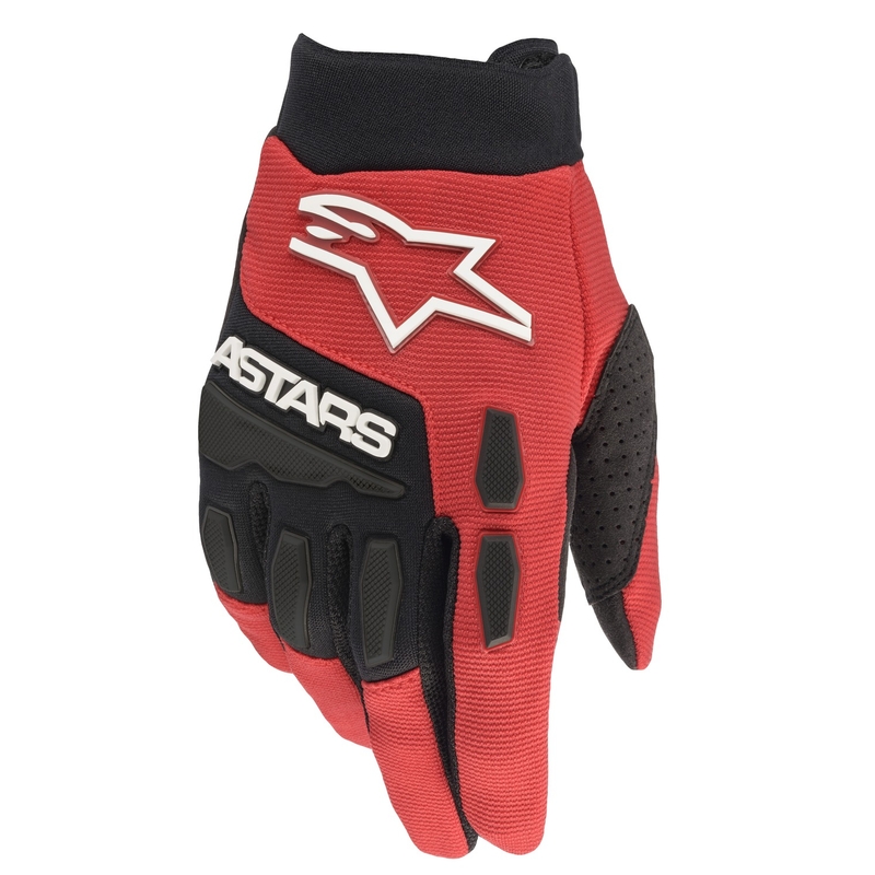 Alpinestars Full Bore crosshandschoenen rood-zwart
