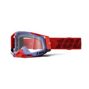 Motorcrossbril 100% RACECRAFT 2 Cleat helder plexi
