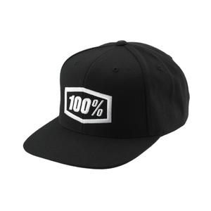 Kinderpet 100% Icon Snapback zwart