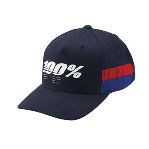 Cap 100% Trouw X-Fit Snapback blauw
