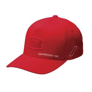 Kinderpet 100% Shadow Snapback rood