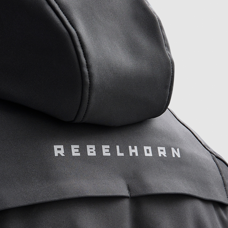 Softshell motorjas Rebelhorn Slash Zwart
