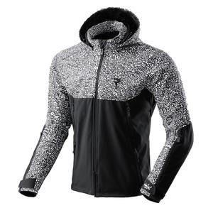 Softshell motorjas Rebelhorn Slash Noriaki zwart-wit