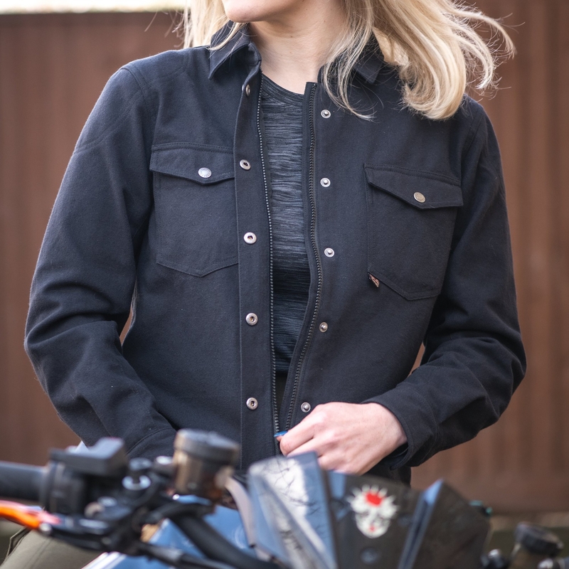 Oxford Kickback 2.0 Damesshirt Zwart
