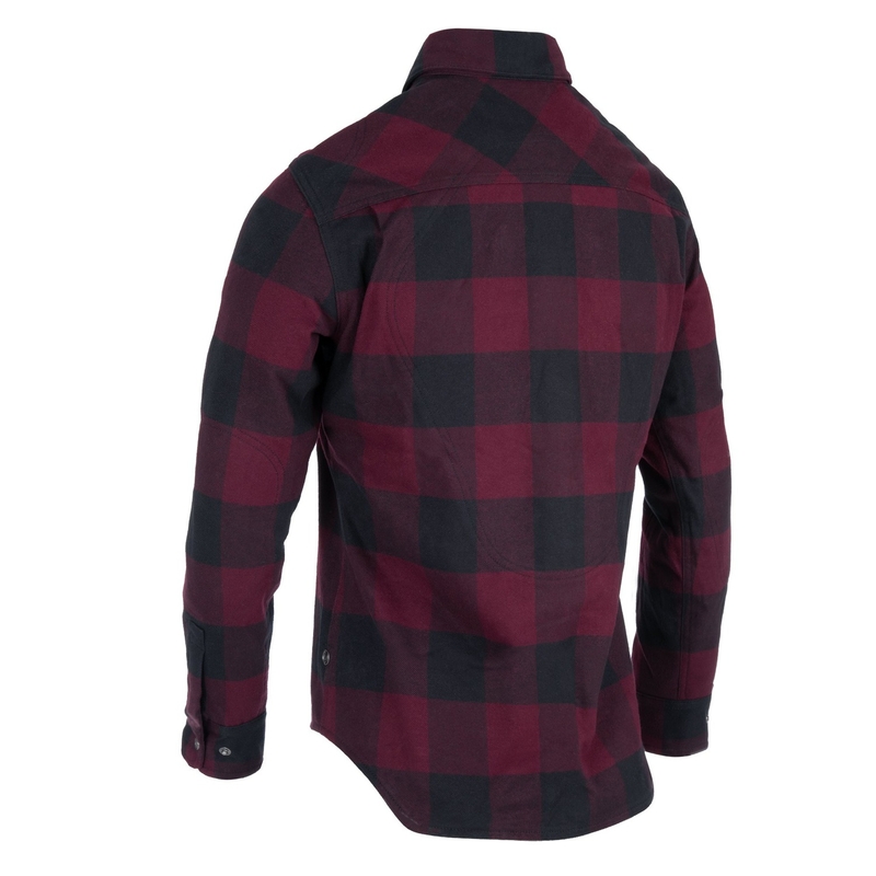Damesshirt Oxford Kickback 2.0 Rood en zwart