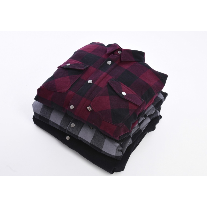 Damesshirt Oxford Kickback 2.0 Rood en zwart