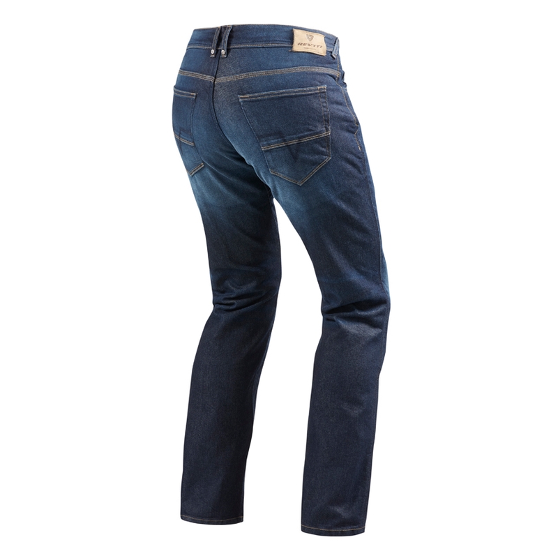 Motorjeans Revit Philly 2 LF donkerblauw uitverkoop