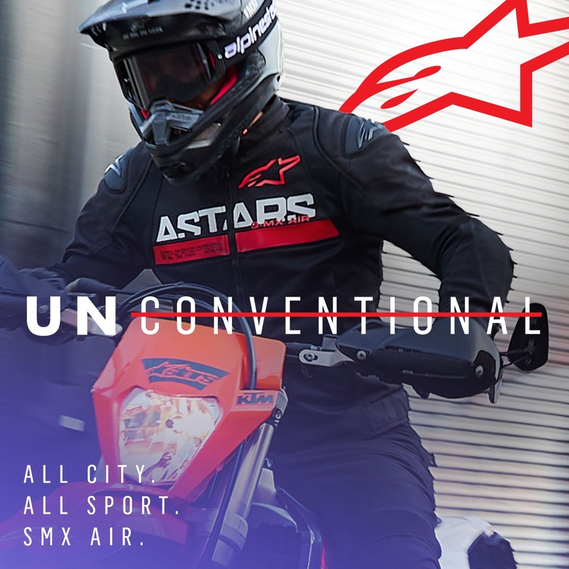 Alpinestars SMX Air zwart-fluorode motorjas