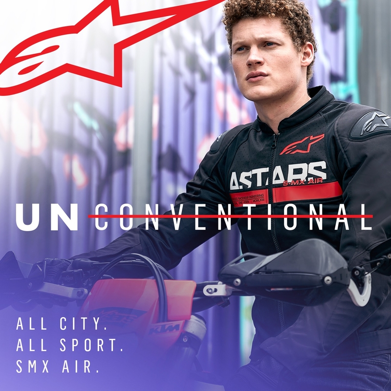 Alpinestars SMX Air zwart-fluorode motorjas