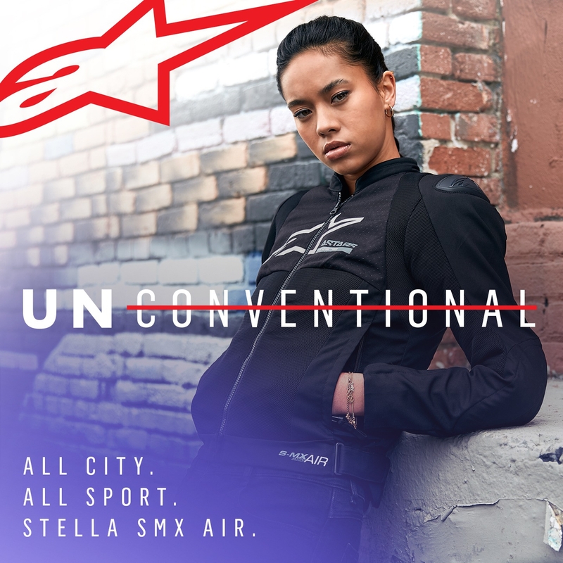 Alpinestars Stella SMX Air dames motorjack zwart