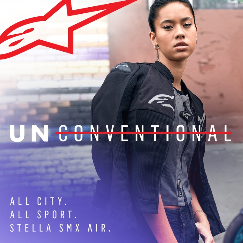 Alpinestars Stella SMX Air dames motorjack zwart