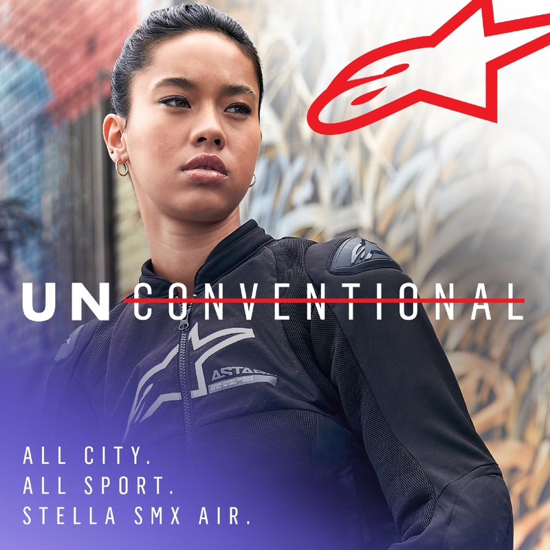 Alpinestars Stella SMX Air dames motorjack zwart