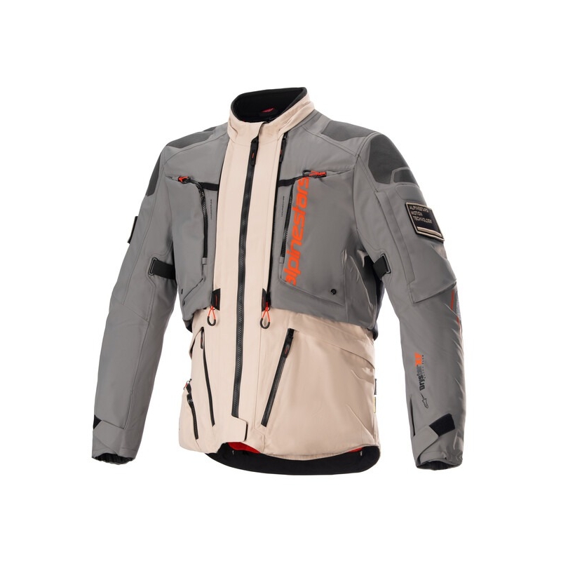 Alpinestars AMT-10R Drystar XF motorjas zand-zwart-roze