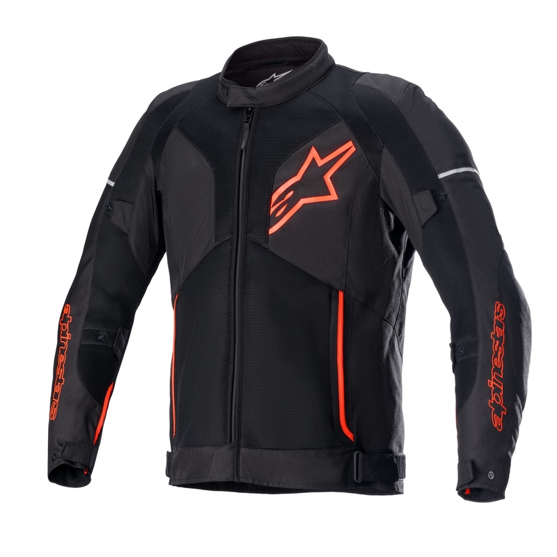 Alpinestars Viper Air 3 zwart met rode motorjas