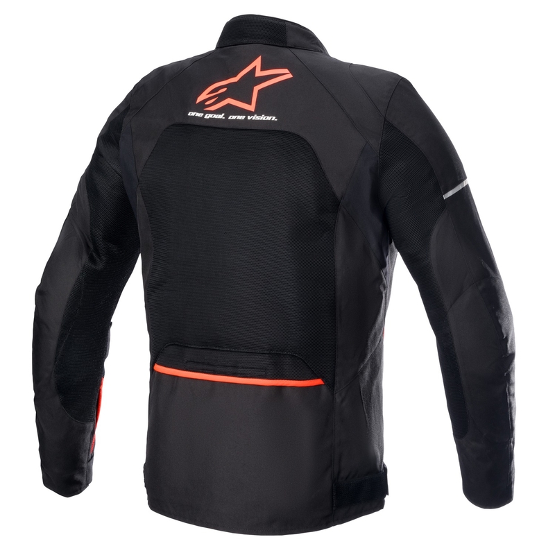 Alpinestars Viper Air 3 zwart met rode motorjas
