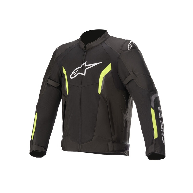 Alpinestars AST Air Tech-Air 5 Compatible Zwart-Fluo Geel Motorjack