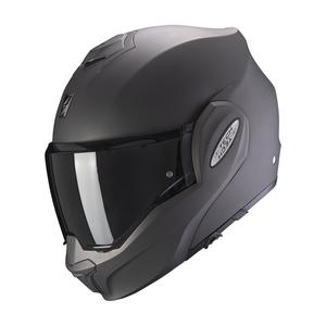 Opvouwbare motorhelm Scorpion EXO-TECH EVO Solid mat antraciet