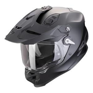 Endurohelm Scorpion ADF-9000 Air Feat Stevig matzwart