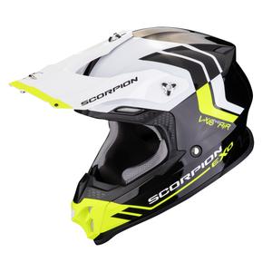 Motorcrosshelm Scorpion VX-16 EVO AIR Fusion zwart-fluo geel