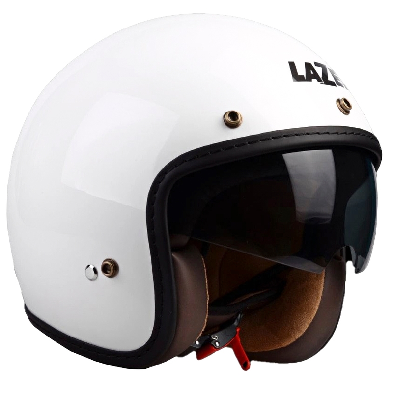 Open motorhelm Lazer Mambo Evo Z-Line wit glanzend