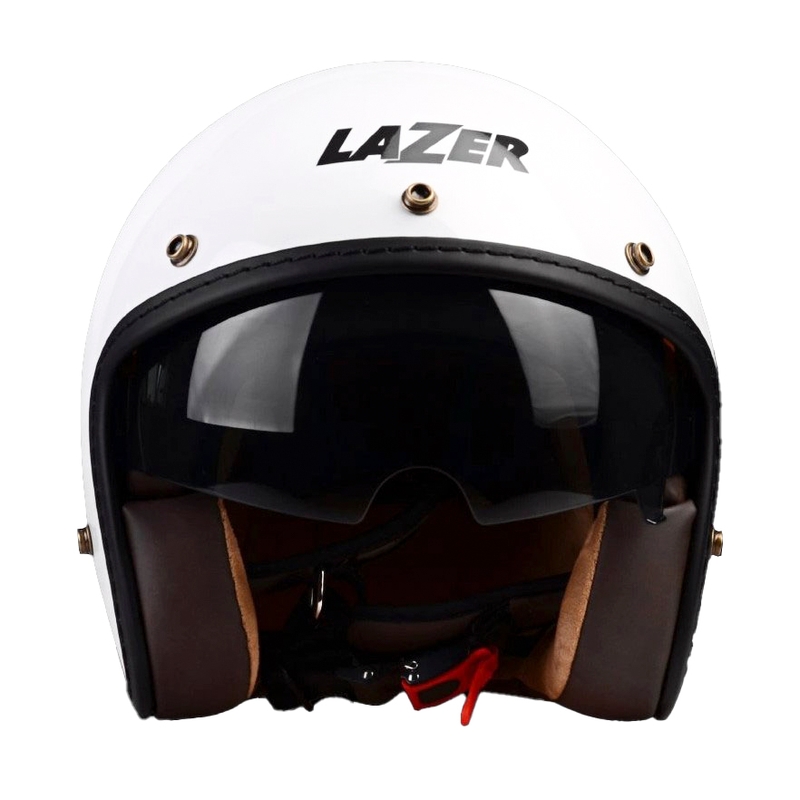 Open motorhelm Lazer Mambo Evo Z-Line wit glanzend