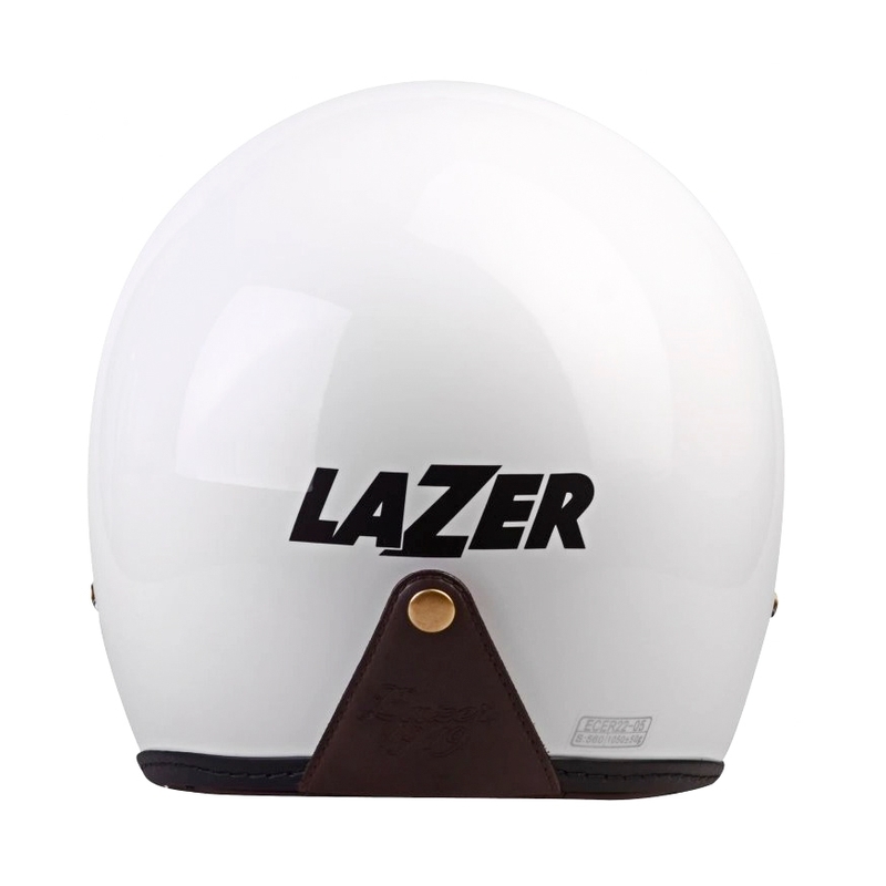 Open motorhelm Lazer Mambo Evo Z-Line wit glanzend