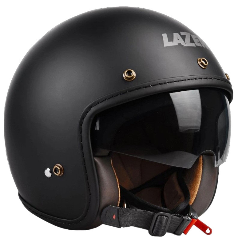 Lazer Mambo Evo Z-Line open motorhelm zwart mat uitverkoop