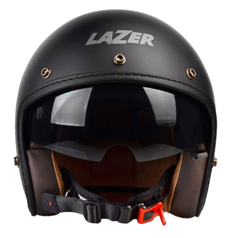 Lazer Mambo Evo Z-Line open motorhelm zwart mat uitverkoop