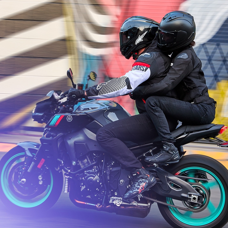 Alpinestars Zaca Air Waterdicht Motorjack Zwart-Wit-Fluorood