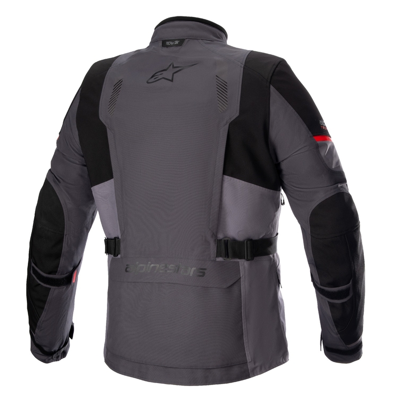 Alpinestars Monteira Drystar XF donkergrijs-zwart-rood motorjack