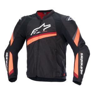 Alpinestars T-GP PLUS R 4 zwart-fluorode motorjas
