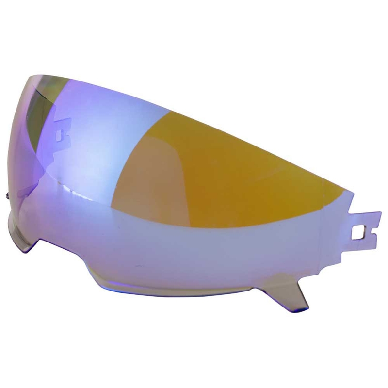 Zonnevizier voor MT Streetfighter helm blauw