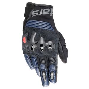 Alpinestars Halo motorhandschoenen zwart en blauw