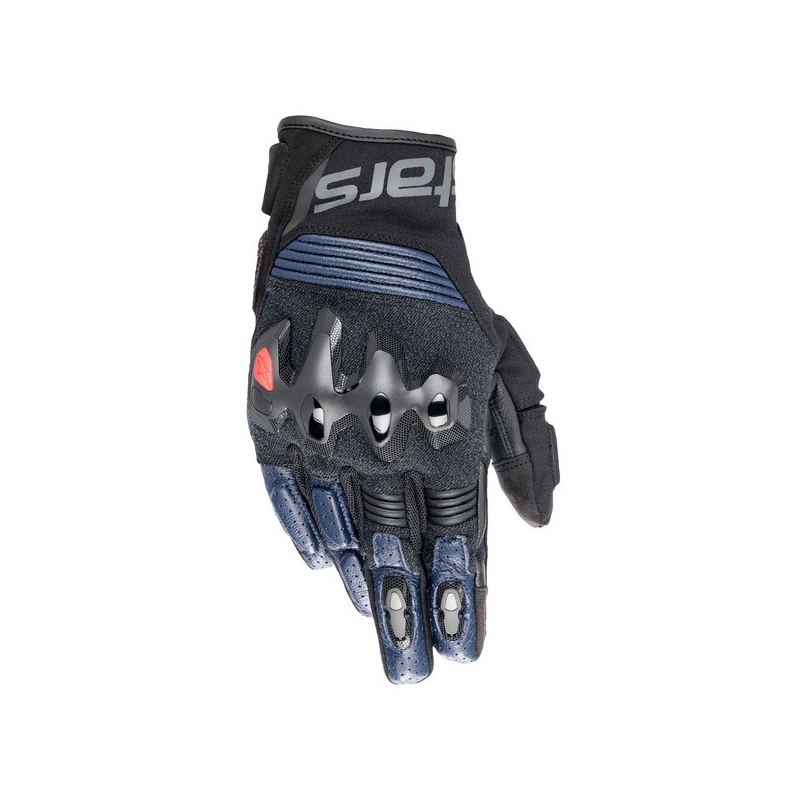 Alpinestars Halo motorhandschoenen zwart en blauw