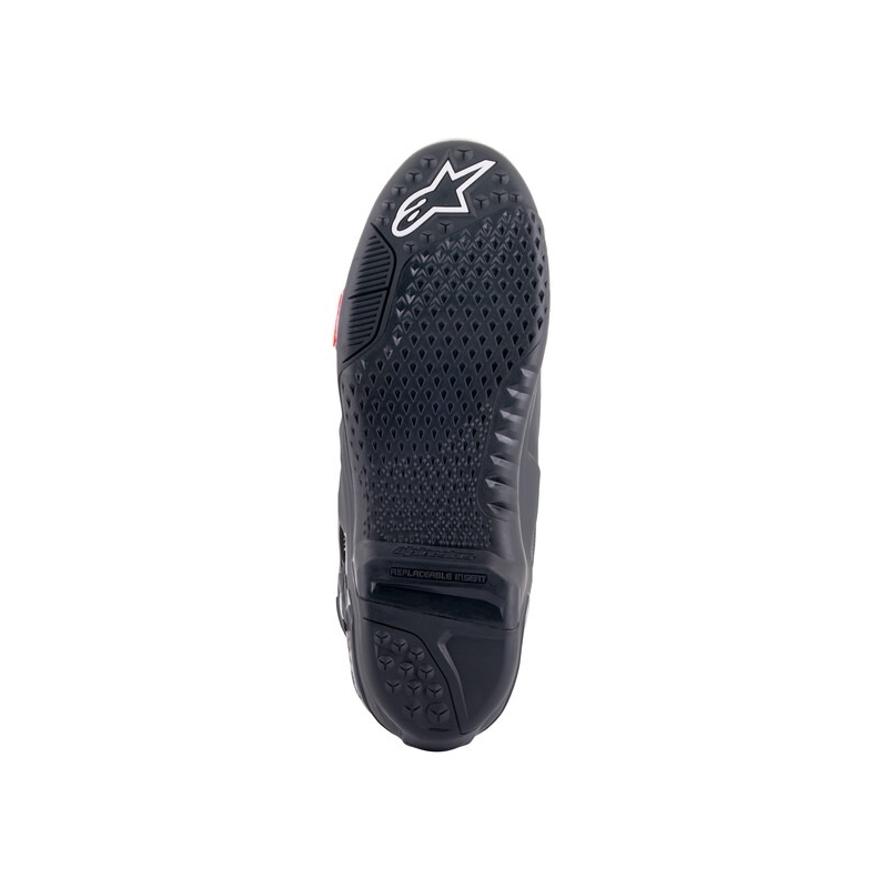Alpinestars Tech 10 zwart-fluorood-grijs motorlaarzen