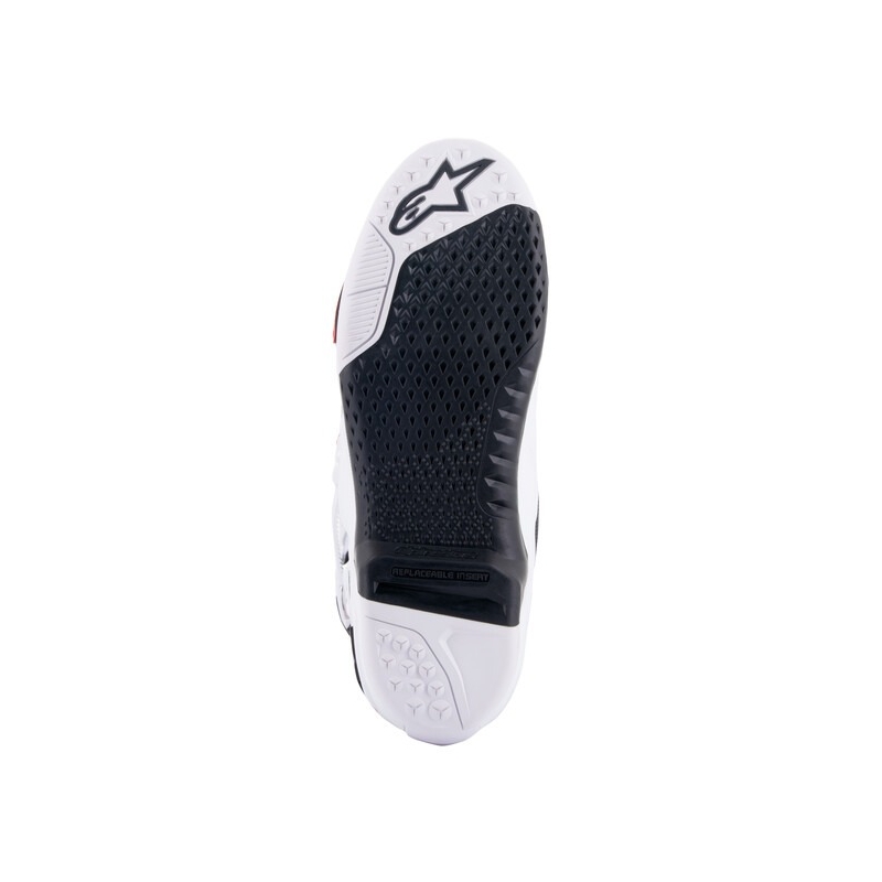 Alpinestars Tech 10 oranje-geel-paars-wit-zwarte motorlaarzen