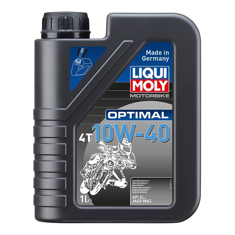 Minerale motorolie LIQUI MOLY Motorfiets 4T 10W40 Optimaal 1 l