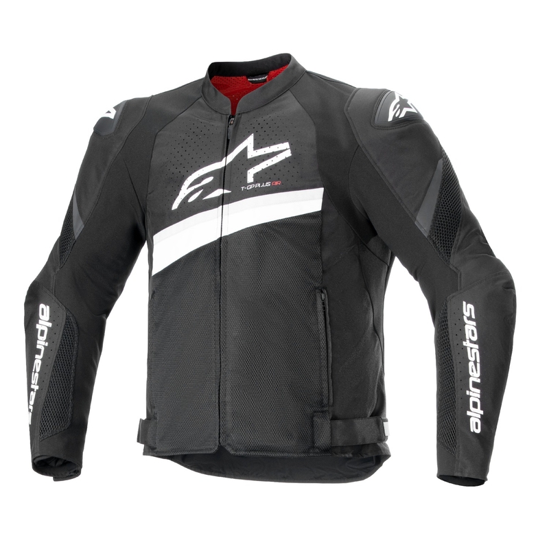 Alpinestars T-GP Plus R 4 Airflow zwart-witte motorjas
