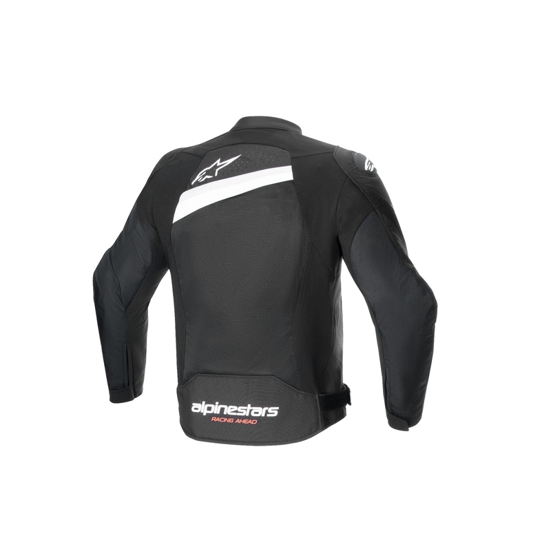 Alpinestars T-GP Plus R 4 Airflow zwart-witte motorjas