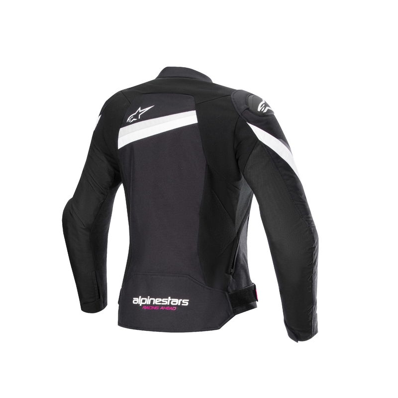 Alpinestars Stella T-GP PLUS R 4 zwart-wit motorjack voor dames