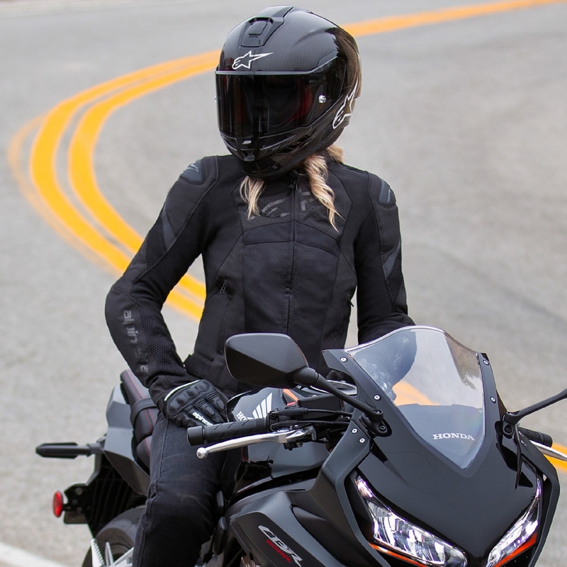 Alpinestars Stella T-GP Plus R 4 Airflow zwart motorjack voor dames